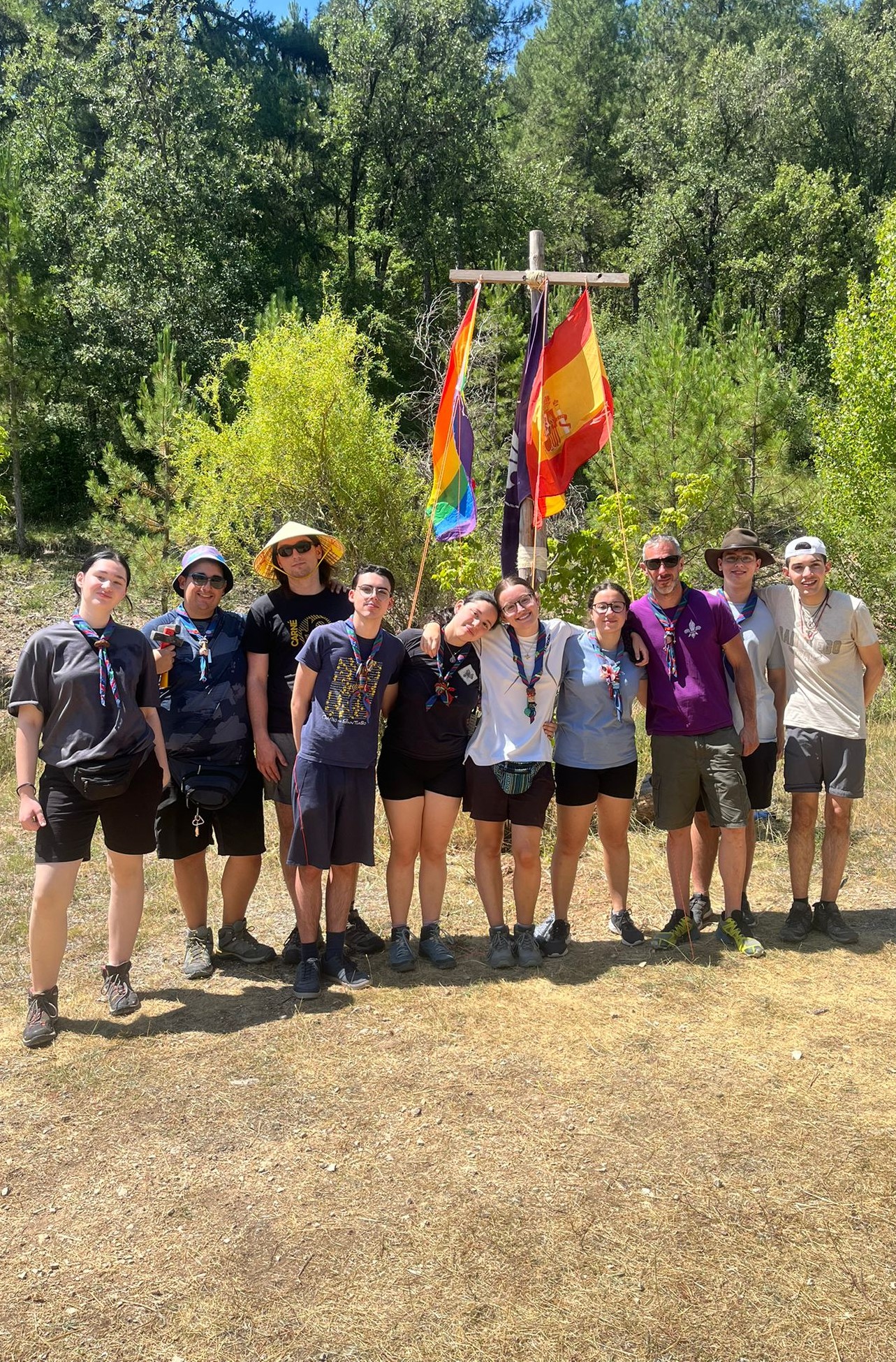 Clan Rover Rara Avis trabajando en equipo